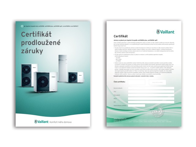 Certifikát prodloužené záruky